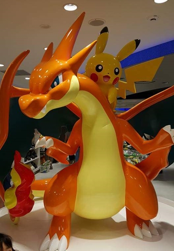 in a Pokémon Shop in Tokyo